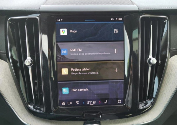 Volvo XC 60 cena 209900 przebieg: 53909, rok produkcji 2022 z Bardo małe 596